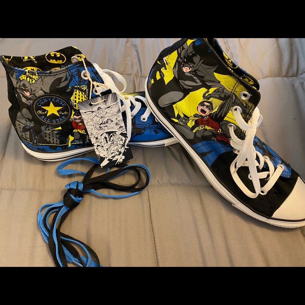 New Batman & Robin Converse, men’s size 11